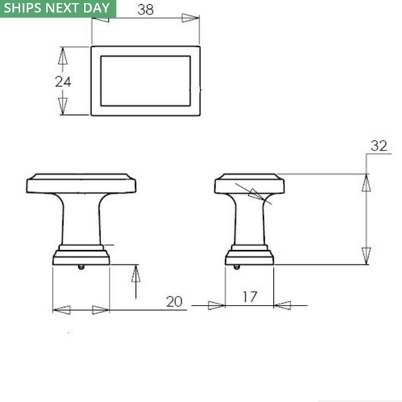 30 transitional brushed nickel knobs. Excellent condition. - Picture 3 of 3
